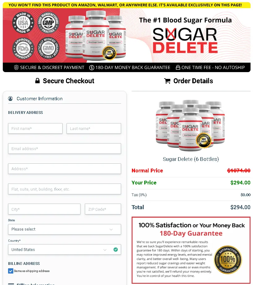 sugar delete buy